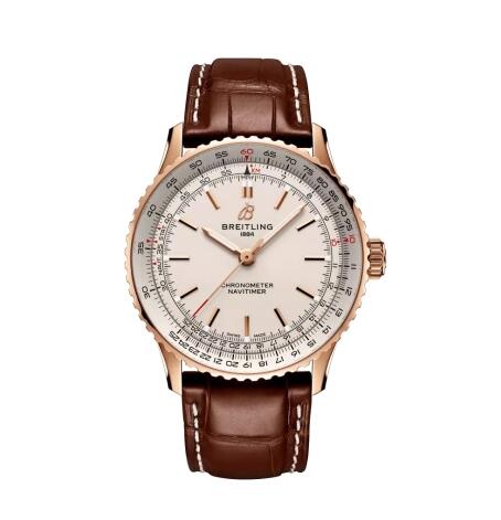 Review Breitling Navitimer Automatic 41 Automatic Red Gold Replica Watch R17329F41G1P1